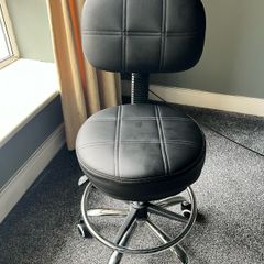 Swivel Round Rolling Stool