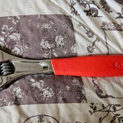 Snap-on 12" Adjustable Wrench Red Soft Grip (FADH12A)