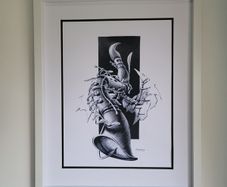 Flight in Arpeggio | Art Print | framed