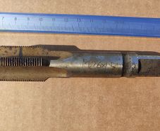 Vintage USSR M26 x 1.5 Metric Fine Thread Tap NOS Soviet Voskov Tool Steel Heavy.