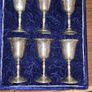 Vintage Silver Plated Goblets EPNS In Case Image 2