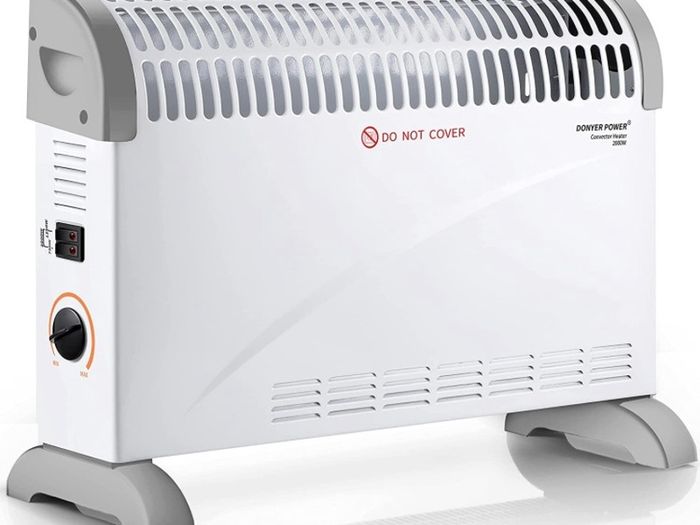 Convector Radiator Heater 2000W Room Heating with Adjustable Thermostat MULTIPLE COLOURS AVAILABLE (FREE POSTAGE)