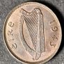 Ireland 1943 Fantastic Farthing coin with Luster Image 5