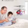 Helicopter Remote Control Emergency Stop With Hover Function 3.5 Channel Toy for Boy Children Gift Image 2