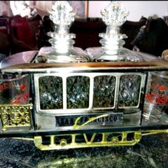 San Francisco tram drink holder and music box