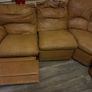 Sofa Tan Corner  Couch Image 6