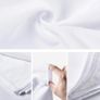 Backdrop white Background - 1.5x2.2m Collapsible Backdrops for Photography 100% Polyster Muslin Backdrop for Photo Studio White Screen Background for Vedio White Photoshoot Backdrop for Youtube (FREE POSTAGE) Image 3