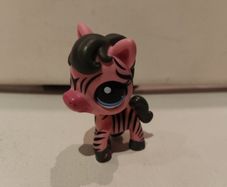 Littlest Pet Shop Pink Zebra #2078