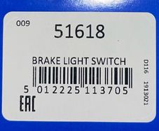 Brake Light Switch Intermotor 51618