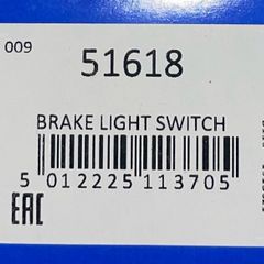 Brake Light Switch Intermotor 51618