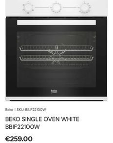 BEKO White Oven