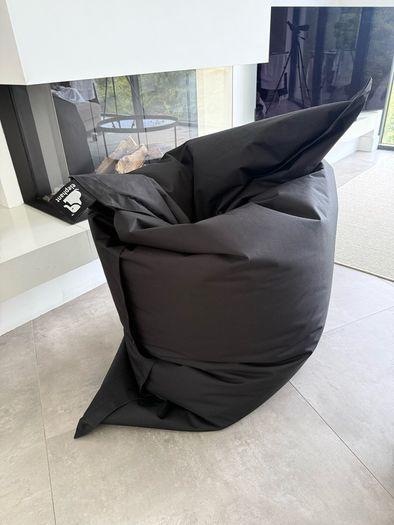 Elephant Living Jumbo Bean Bag in Black