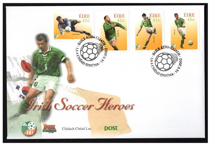 Collection 2002 Ireland Commemorative Stamps An Post First Day Cover (FDC). Collection of 16 covers.