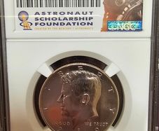 2019 D Kennedy Half Dollar NGC PL Rocketship Set First Day of Issue