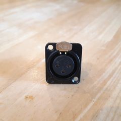 Female Panel Mount XLR Connector