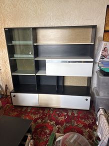 vintage unit with drinks cabinet
