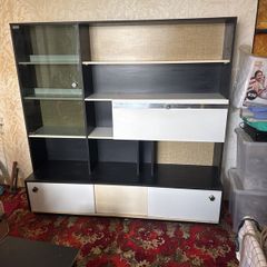 vintage unit with drinks cabinet