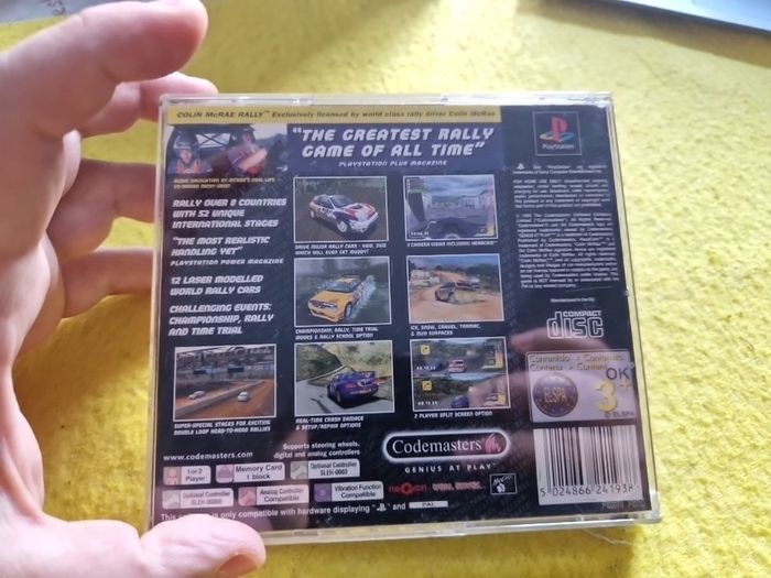 Colin McRay Rally PlayStation1 Ps1 PlayStation2 Ps2 games Original
