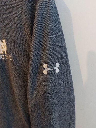 notre dame halfzip