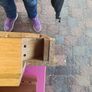 Solid oak dining table for free Image 5