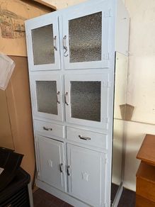 vintage, freestanding kitchen larder dresser