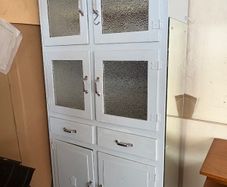 vintage, freestanding kitchen larder dresser