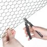 3mX0.4m Chicken Wire Mesh Roll,Chicken Wire Fence 25mm Hole Size,Strong Galvanized Wire Mesh Fence,Fine Mesh Garden Fence for DIY Craft Poultry Pet Rabbit Chicken Fence (FREE POSTAGE) Image 2