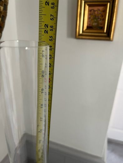 Vintage Glass Oil Lamp