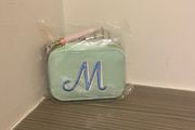 M embroidered Jewellery Storage