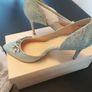 Jenny Packham Light Blue Shoes Size 8 Image 3