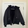 Zara TRF Reversible Faux Fur Women's Bomber Jacket in Black - size XS Image 5