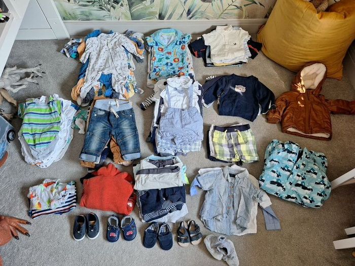 Large Baby Boys Clothes Bundle 6 - 9 Months