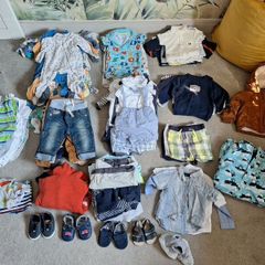 Baby Boys Clothes Bundle 6 - 9 Months
