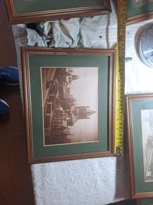 Framed old Dublin scenes