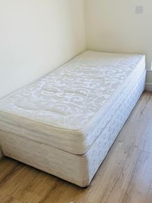Bed with  mattress