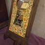 Vintage Hand made Wall Key Holder with Mirror Image 5