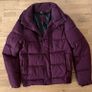 Zara Men Winter Jacket Red Wine Image 2