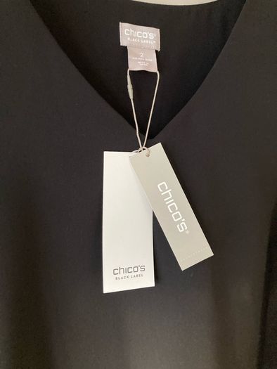 Chico's Black Label women's top, uk14, BNWT