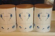 Set of 3 Metal Storage Canister