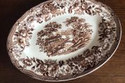 ALFRED MEAKIN TONQUIN Pattern medium porcelain platter