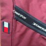Tommy Hilfiger burgundy sports top crop top Image 2