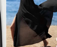 tunic COS open side sheer tunic beach black dress COS size S New