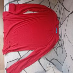 Red Girls long sleeve tee