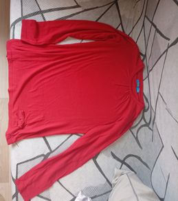 Red Girls long sleeve tee