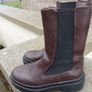 Pair of Brown Women's Boots Image 2