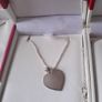 ladies silver chain and pendant Image 4