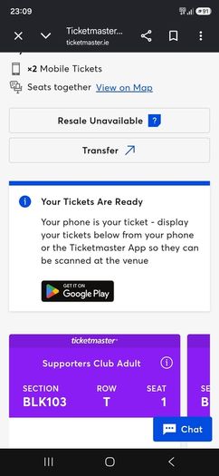 Ireland Rugby tickets v Argentina