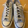 Converse sneakers trainers UK Size 6.5, EU 39.5, pale blue & grey, VGC Image 3