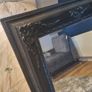 Large Ornate Black Frame Mirror Image 3