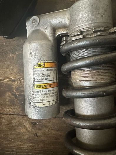 Kx85 back shock
